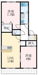 泉ケ丘駅 徒歩18分 1階の物件間取画像